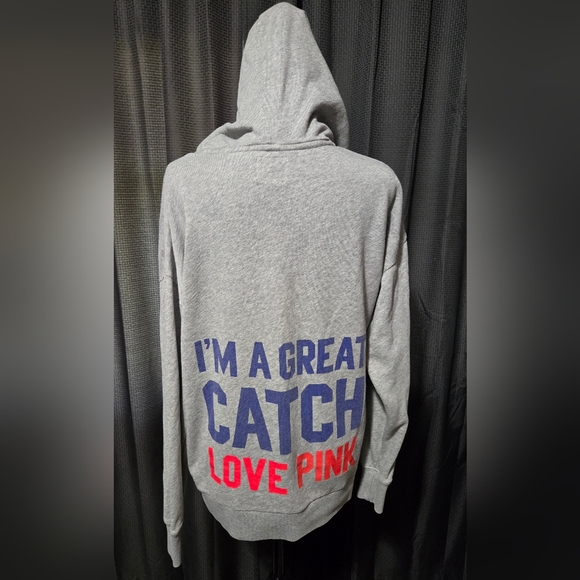 Victoria's Secret PINK 5th & Ocean Chicago Cubs pullover hoodie size small - Picture 2 of 3